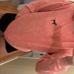 Pink crew neck